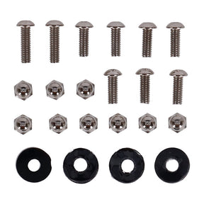Windshield mounting bracket FLST/C. Chrome Windshield mount kits Mcs