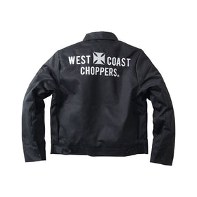 West Coast Choppers "Block" Lined Workjacket - Black Jacket West Coast Choppers