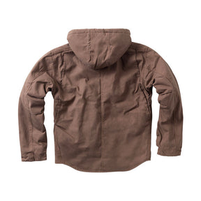 West Coast Choppers "Frontier" Sherpa Lined Canvas Workjacket - Brown Jackets Male West Coast Choppers