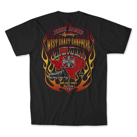 WCC Not Doing It Your Way T-Shirt, Black T-Shirt West Coast Choppers