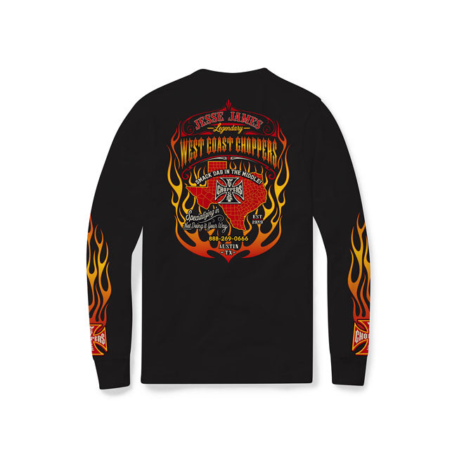 West Coast Choppers "Not Doing It Your Way" Long Sleeve - Black T-Shirt Long Sleeve West Coast Choppers S
