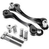 KR8 Fender Adapter Brackets, Black - 24+ Road Glide Front Fender Kraus Motor Co.