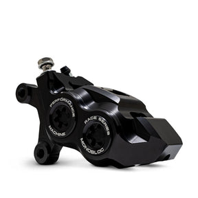 Performance Machine (Pm) Caliper Left 137 X 4 B Race Series Monobloc Blk/Ano Brake Calipers Performance Machine