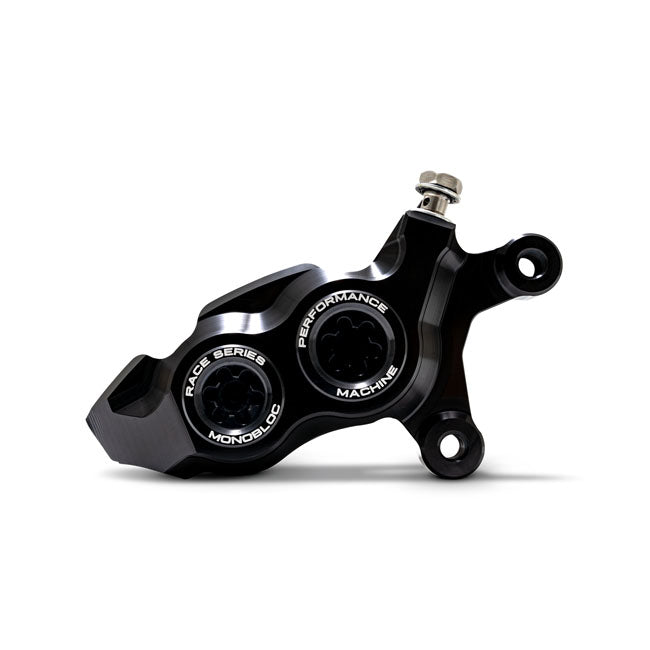 Performance Machine (Pm) Caliper Right 137 X 4 B Race Series Monobloc Blk/Ano Brake Calipers Performance Machine