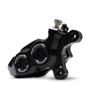Performance Machine (Pm) Caliper Right 137 X 4 B Race Series Monobloc Blk/Ano Brake Calipers Performance Machine