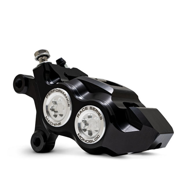 Performance Machine (Pm) Caliper Left 137 X 4 B Race Series Monobloc Chr Brake Calipers Performance Machine