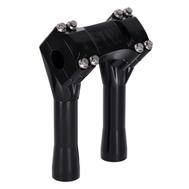 Indian Larry Motorcycles 6" Brooklyn Brawler Risers, Black Risers Indian Larry Motorcycles