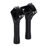 Indian Larry Motorcycles 6" Brooklyn Brawler Risers, Black - Milwaukee 8 Risers Indian Larry Motorcycles