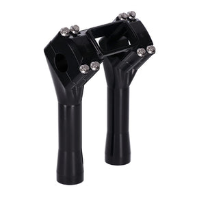Indian Larry Motorcycles 6" Brooklyn Brawler Risers, Black - Milwaukee 8 Risers Indian Larry Motorcycles