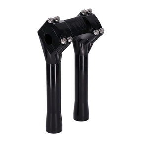 Indian Larry Motorcycles 8" Brooklyn Brawler Risers, Black Risers Indian Larry Motorcycles