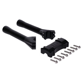 Indian Larry Motorcycles 8" Brooklyn Brawler Risers, Black Risers Indian Larry Motorcycles