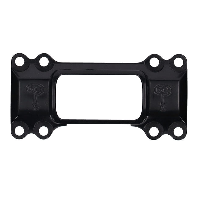 Indian Larry Motorcycles 8" Brooklyn Brawler Risers, Black - Milwaukee 8 Risers Indian Larry Motorcycles