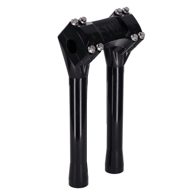 Indian Larry Motorcycles 10" Brooklyn Brawler Risers, Black Risers Indian Larry Motorcycles