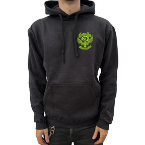 "Slime Logo" Hoodie - Black Hoodie Indian Larry Motorcycles
