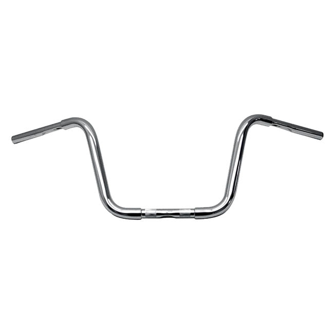 Fehling, 1 1/4" Fat Apehanger. 3 Hole. 25cm High. Chrome Handlebars Fehling Crc
