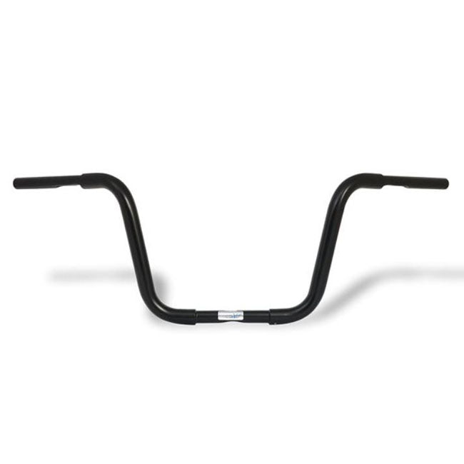 Fehling, 1 1/4" Fat Apehanger. 3 Hole. 25cm High. Black Handlebars Fehling Crc