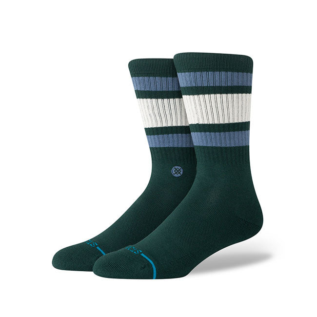 Boyd Crew Sock, Pine Socks Stance
