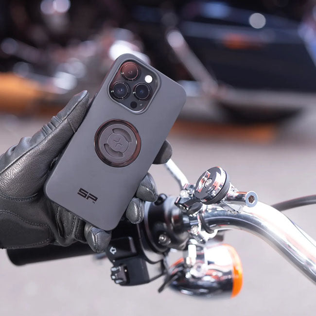Sp Connect Phone Mount Moto 3 D 1 1/2 Chro Device Holders(Phone/Gsm) Sp Connect