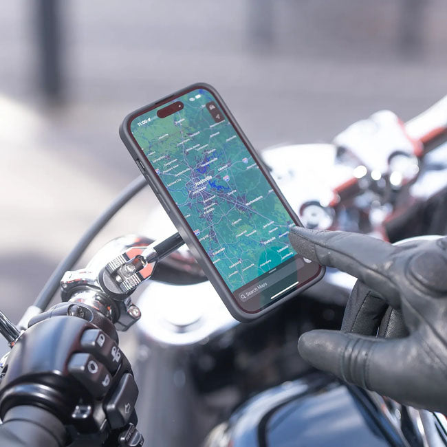 Sp Connect Phone Mount Moto 3 D 1 1/2 Chro Device Holders(Phone/Gsm) Sp Connect