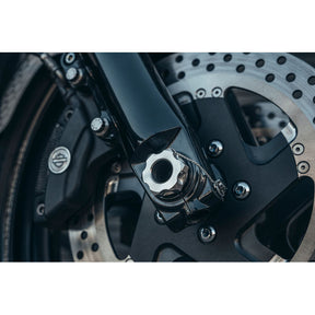 Trask FL Titanium Front Axle Kit - 08-24 Touring Wheel Axles Trask Performance