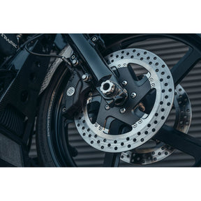 Trask FL Titanium Front Axle Kit - 08-24 Touring Wheel Axles Trask Performance