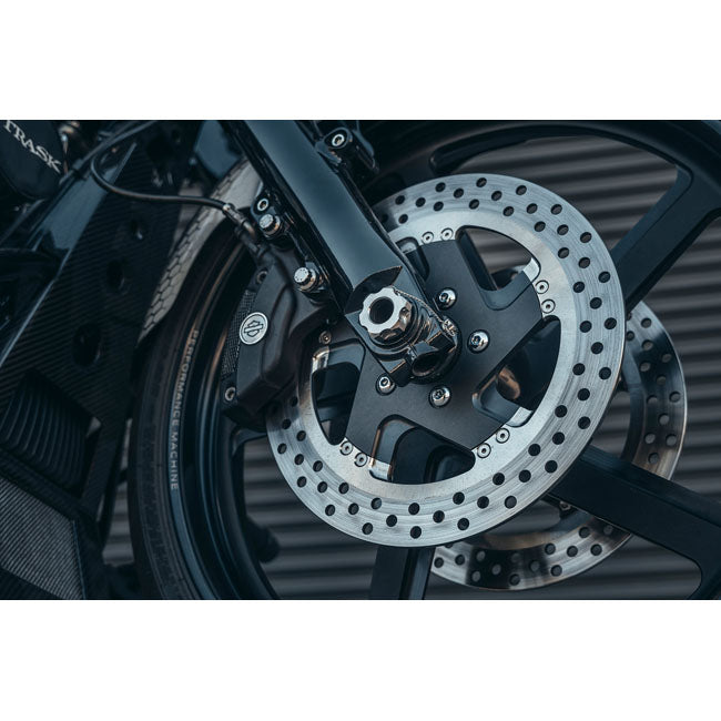 Trask FL Titanium Front Axle Kit - 08-24 Touring Wheel Axles Trask Performance