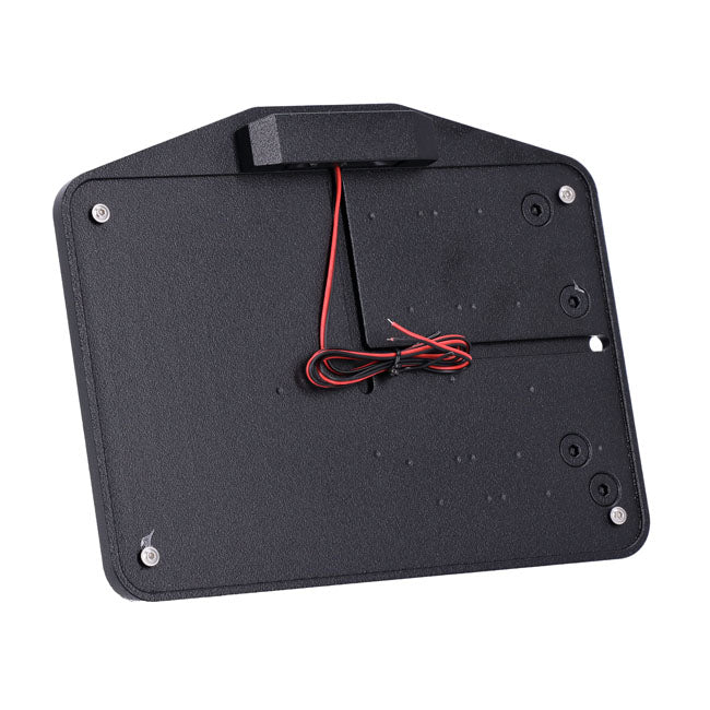Cpv, License Plate Bracket. Side Mount, Black License Plate Brackets Cpv