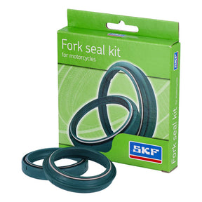 SKF, fork seal kit 39mm. Green. (one fork tube) FORK SEAL KITS Skf