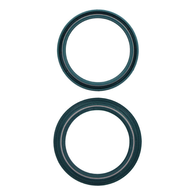 SKF, fork seal kit 39mm. Green. (one fork tube) FORK SEAL KITS Skf