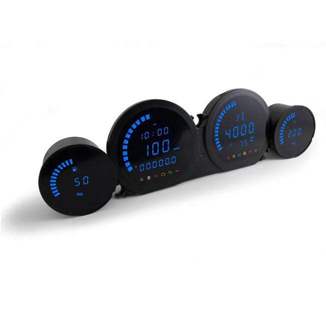 Koso North America Gauge Hd 03 L Blue Led 2014 2022 Speedometers Koso North America