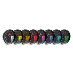 Koso North America Hd 05 Multifunction Meter Dyna Multi Fit Black Bezel Speedometers Koso North America
