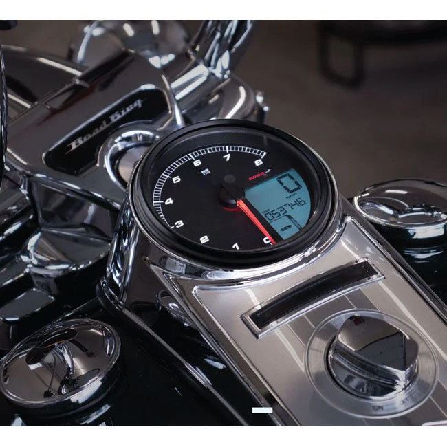 Koso North America Hd 05 Multifunction Meter Dyna Multi Fit Black Bezel Speedometers Koso North America