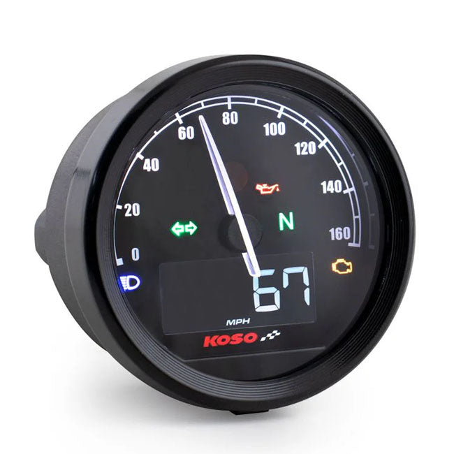 Koso North America D60 Hd Tnt 05 Tach Abe Speedometers Koso North America