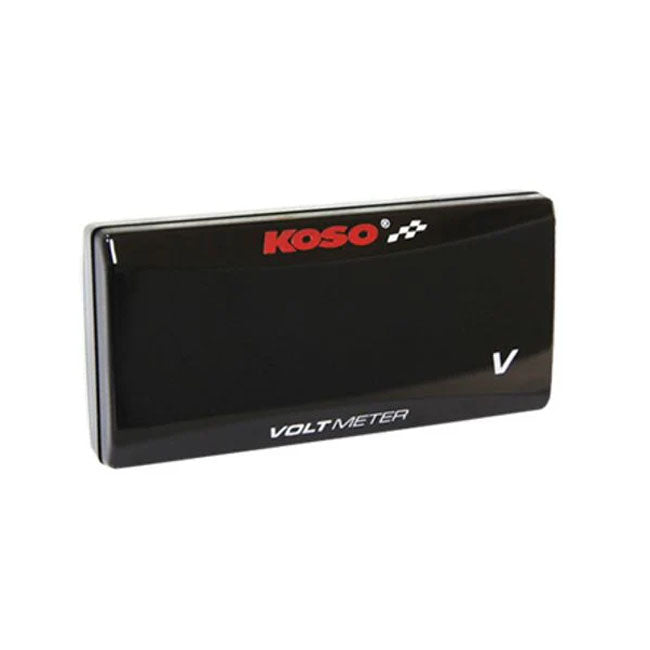 KOSO, Super-Slim digital volt meter. Blue digits Koso