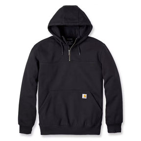 Carhartt Heavyweight Quarter Zip Hoodie, Black Sweatshirts Carhartt S