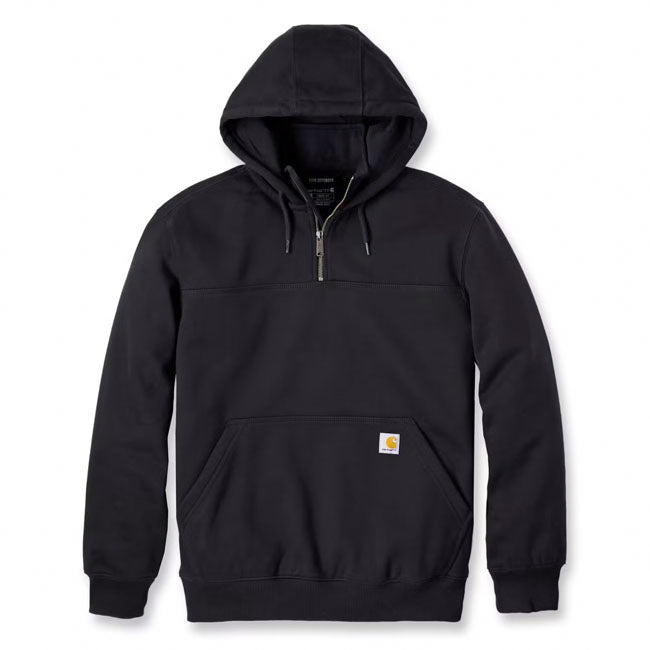 Carhartt Heavyweight Quarter Zip Hoodie, Black Sweatshirts Carhartt S