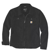 Carhartt Duck Relaxed Fit Jacket, Black Jackets Male Carhartt S