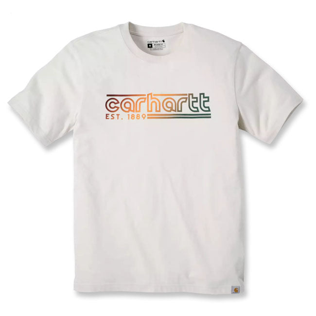Carhartt S/S Logo Graphic t-shirt oat milk T-SHIRTS Carhartt