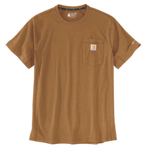 Carhartt Force Pocket S/S t-shirt carhartt® brown T-SHIRTS Carhartt
