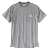 Carhartt Force Pocket S/S t-shirt heather grey T-SHIRTS Carhartt