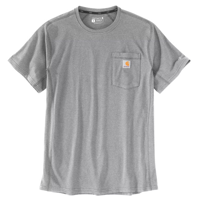 Carhartt Force Pocket S/S t-shirt heather grey T-SHIRTS Carhartt