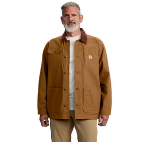 Carhartt Duck Loose Fit Chore Coat carhartt® brown JACKETS MALE Carhartt