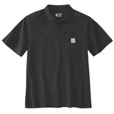 Carhartt Midweight S/S Pocket Polo black T-SHIRTS Carhartt