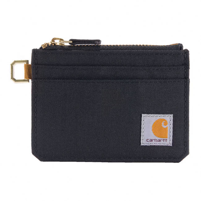 Carhartt Zippered Card Keeper wallet black WALLETS Carhartt