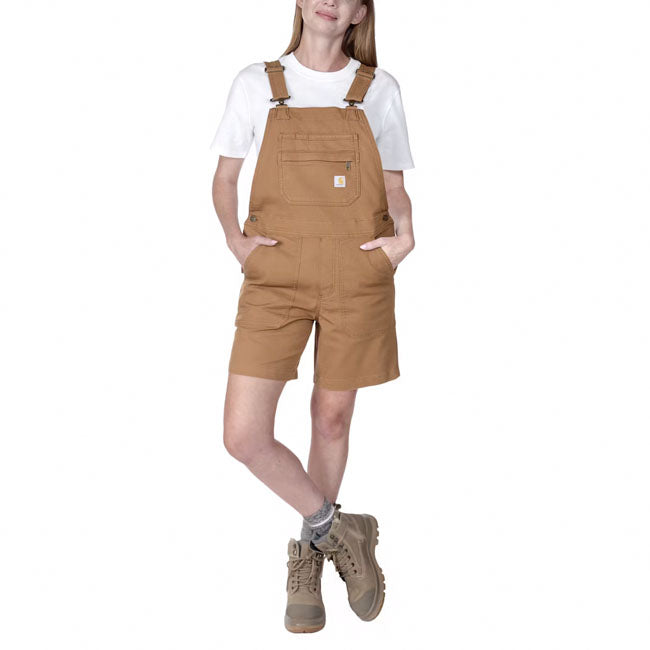 Carhartt Canvas female shortall Carhartt®brown OVERALLS Carhartt