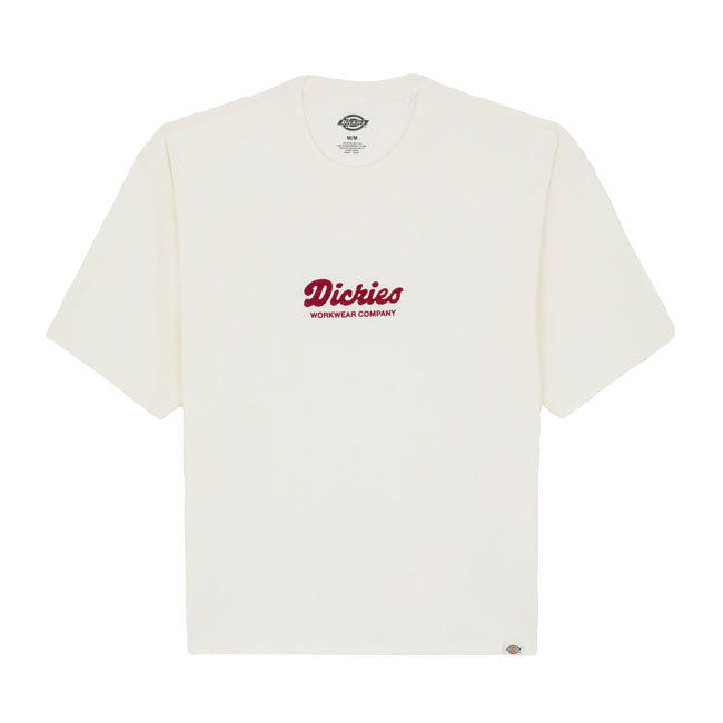 Lewistown Embro T-Shirt, Egret T-Shirt Dickies