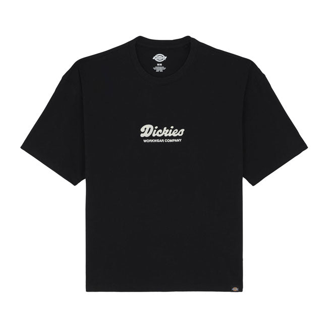 Dickies Lewistown Embro T-Shirt, Black T-Shirt Dickies S