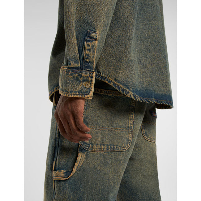 Dickies Houston Shirt, Yellow Fade Ind Shirts Dickies