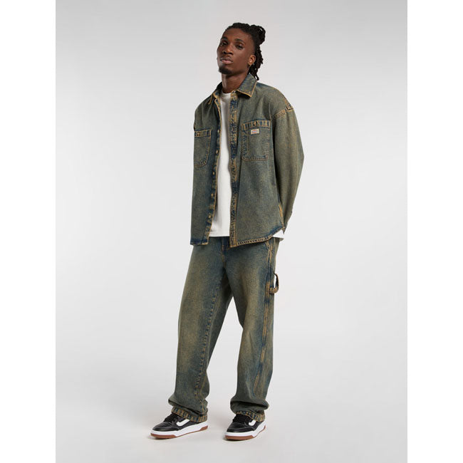 Dickies Houston Shirt, Yellow Fade Ind Shirts Dickies