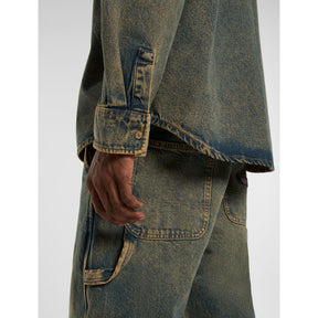 Houston Shirt, Yellow Fade Ind Shirt Dickies
